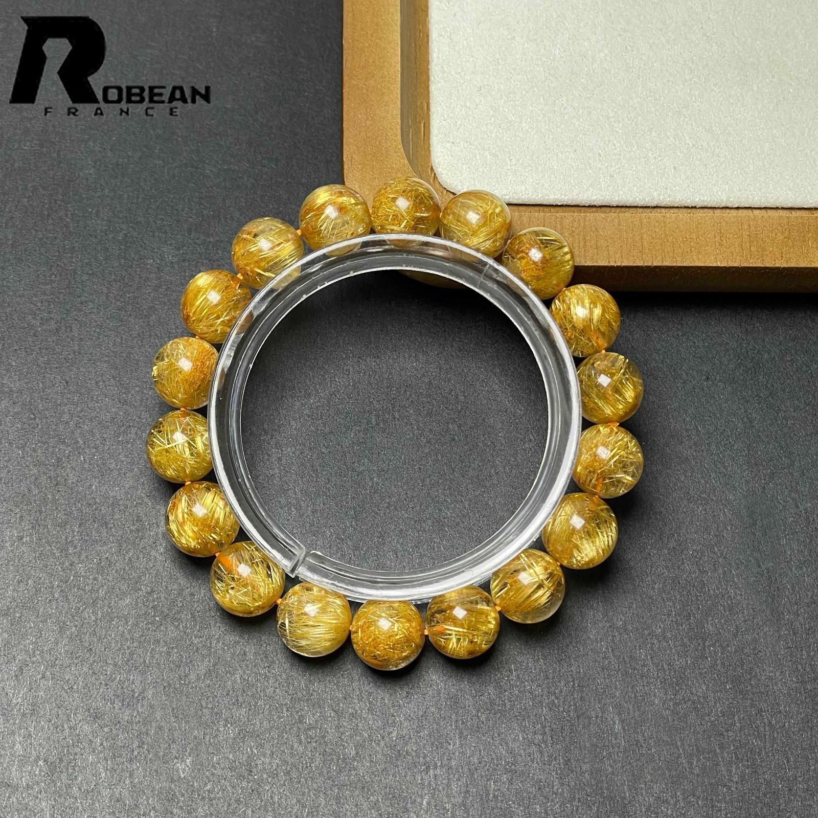 ! 満針ルチルクォーツ