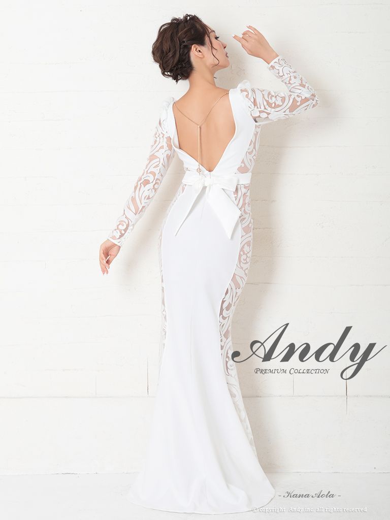 SALE！！！！【 美品！！ 】Andy いちじるしい ロングドレス キャバ  