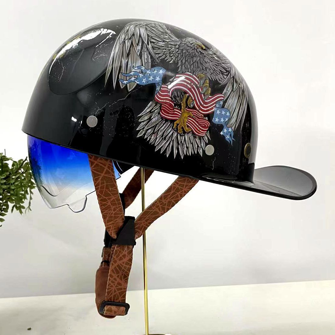 SALE／57%OFF】 ハーフヘルメット 野球帽バイクヘルメット 半ヘル ...
