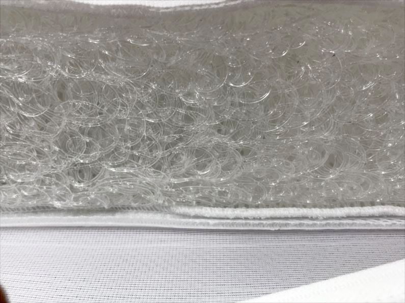 D8308 マットレス セミダブル スマート Z01 三つ折り 折りたたみ 高反発 洗える 厚さ9㎝ 通気性 体圧分散 蒸れない 一枚敷き 敷き布団 寝具 エアウィーヴ 1-250021-1 NEXPOTALLINN_EU