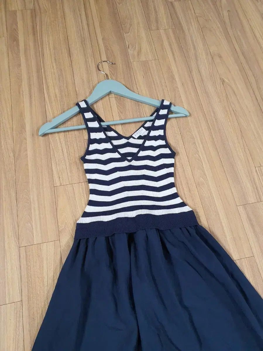 クロエ ディ ピエロ ニット シフォン ロング丈ワンピース