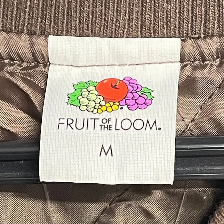 FRUIT OF THE LOOM コーデュロイブルゾン ブラウン