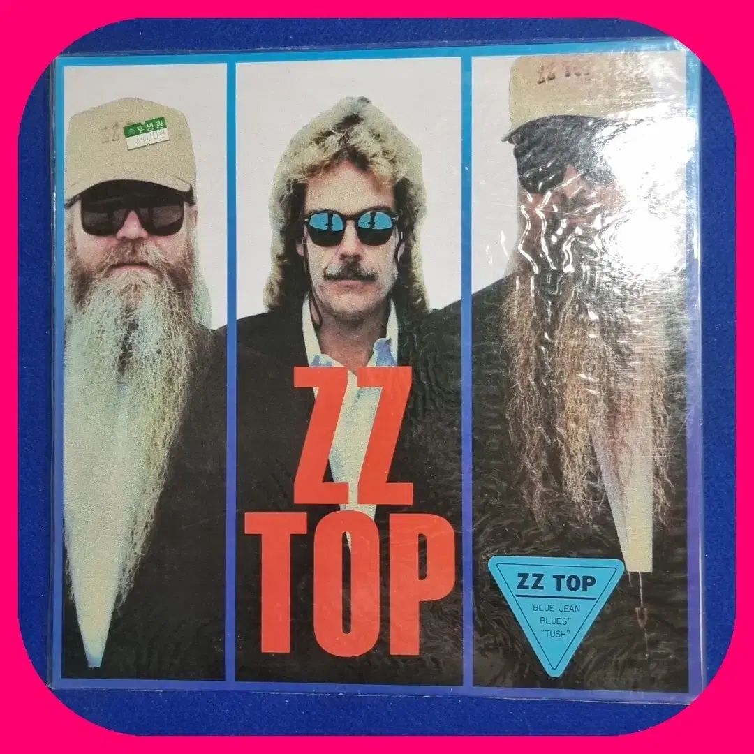 美品日本盤帯付レコードZZTOP『テハス』初回ポスター付き 美品日本盤帯付レコードZZTOP『テハス』初回ポスター付き