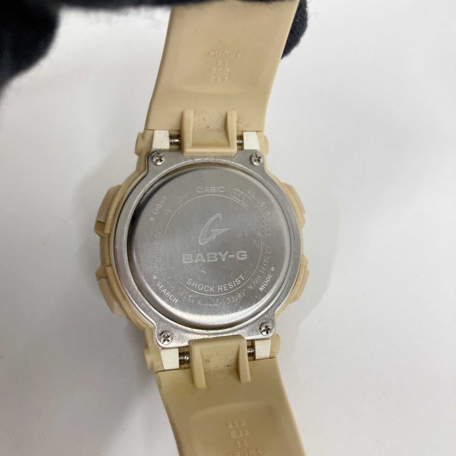 ○ K CASIO ベビーG BGA-255 ブラック文字盤 37mm 17cm BABY-G
