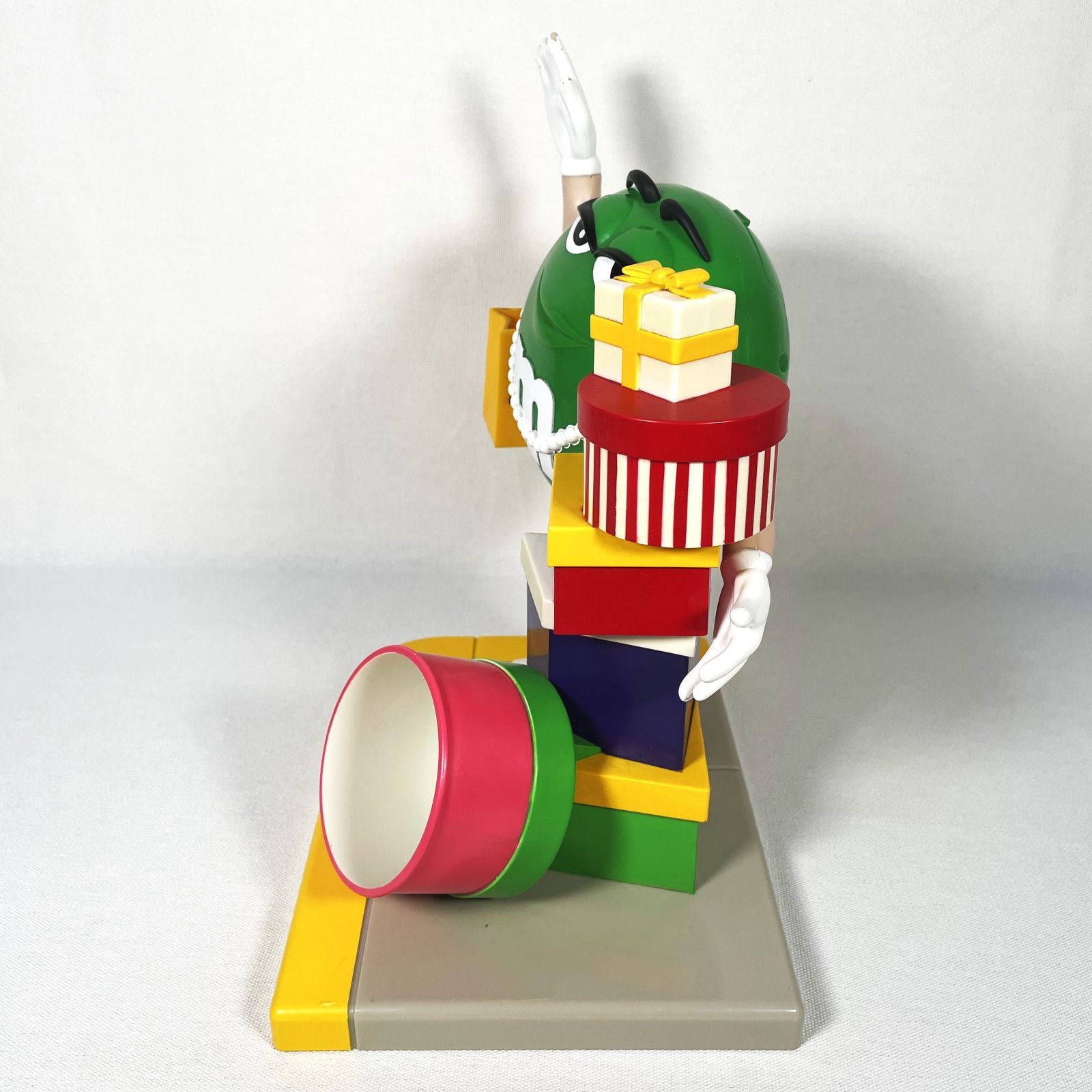 90s M&M Ms Green Shopping Candy Dispenser エムアンドエムズ
