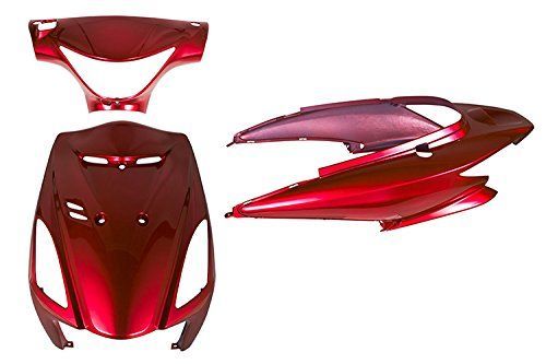 スズキ 塗装済み カウル 赤 アドレスV125S アドレスV125S レッド CF4MA 3点セット 純正タイプ外装セット Center 315503 Parts バイクパーツセンター Bike