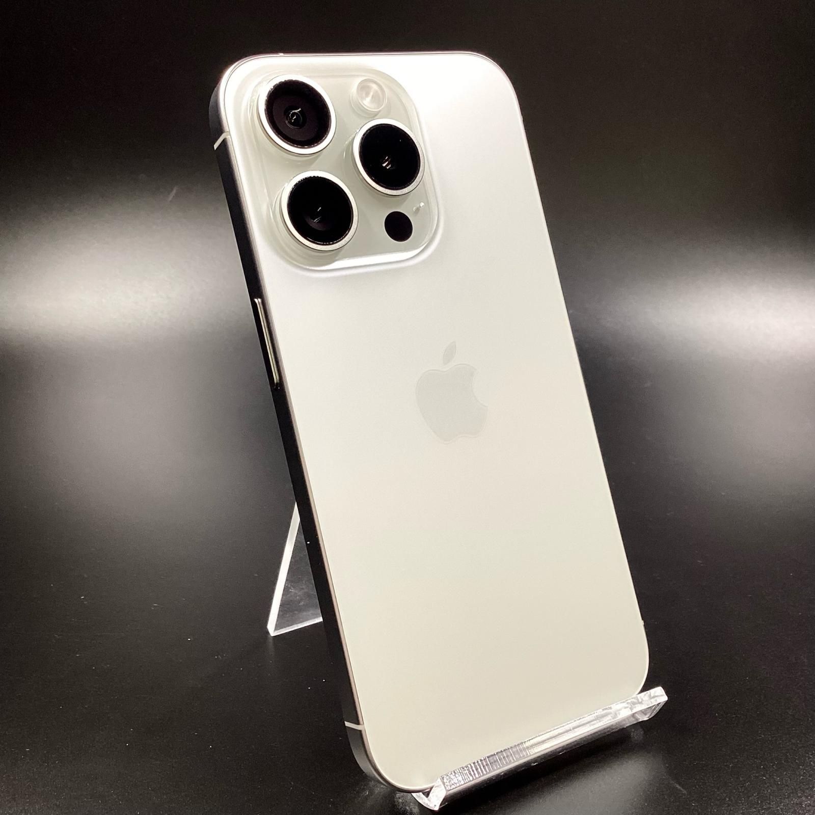 ○超美品*iPhone15pro Whitetitanium 512GB 箱付き Amazon.com: Apple