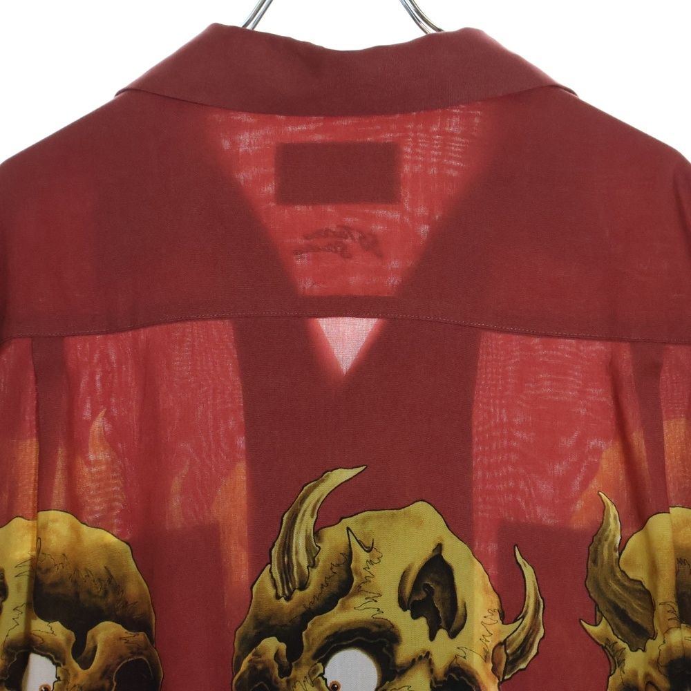 ワコマリア&56Tatoo☆スカル 長袖ハワイアンシャツ　XL Amazon.co.jp: [OURECO] WACKO MARIA ワコマリア シャツ 長袖