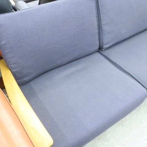 大塚家具 ベンチソファ 2シーター ウッドフレーム 富岡店