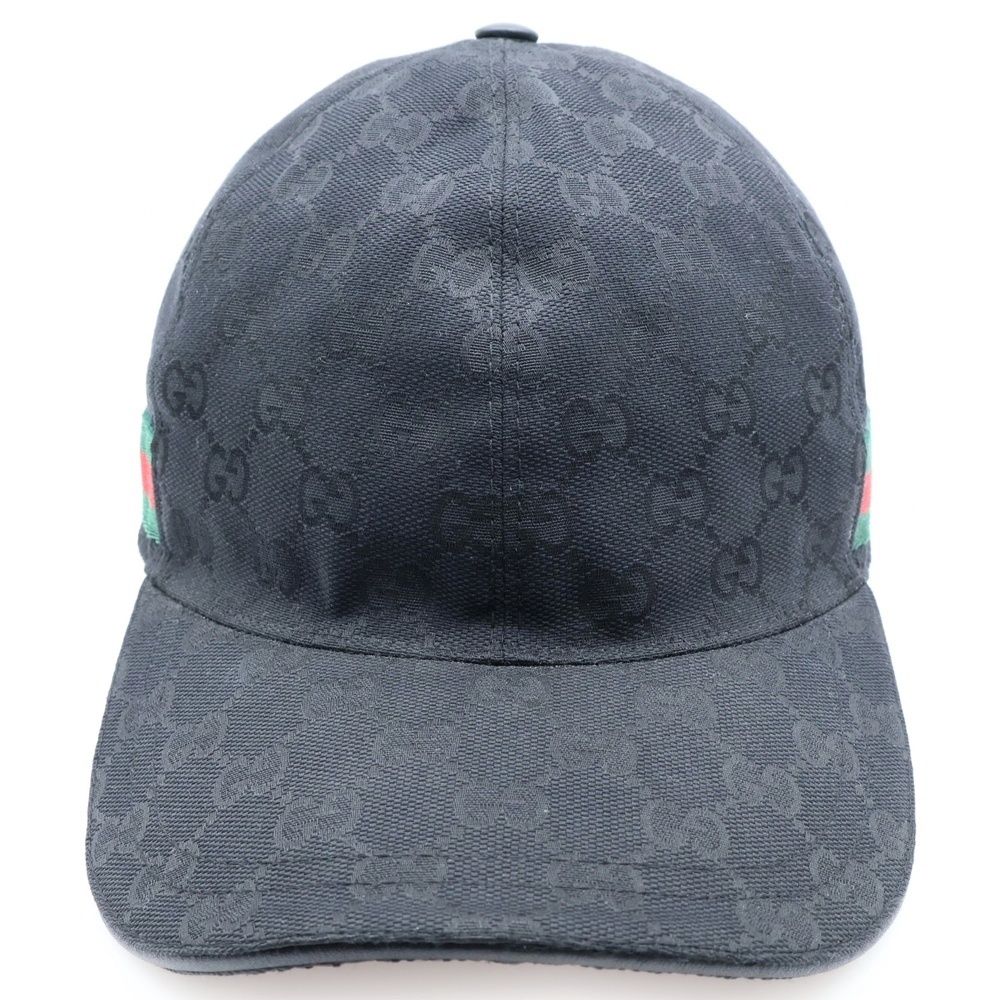 極美品　現行　グッチ　GGキャンバス　シェリーライン　キャップ　総柄　Lサイズ 楽天市場】グッチ シェリー キャップの通販