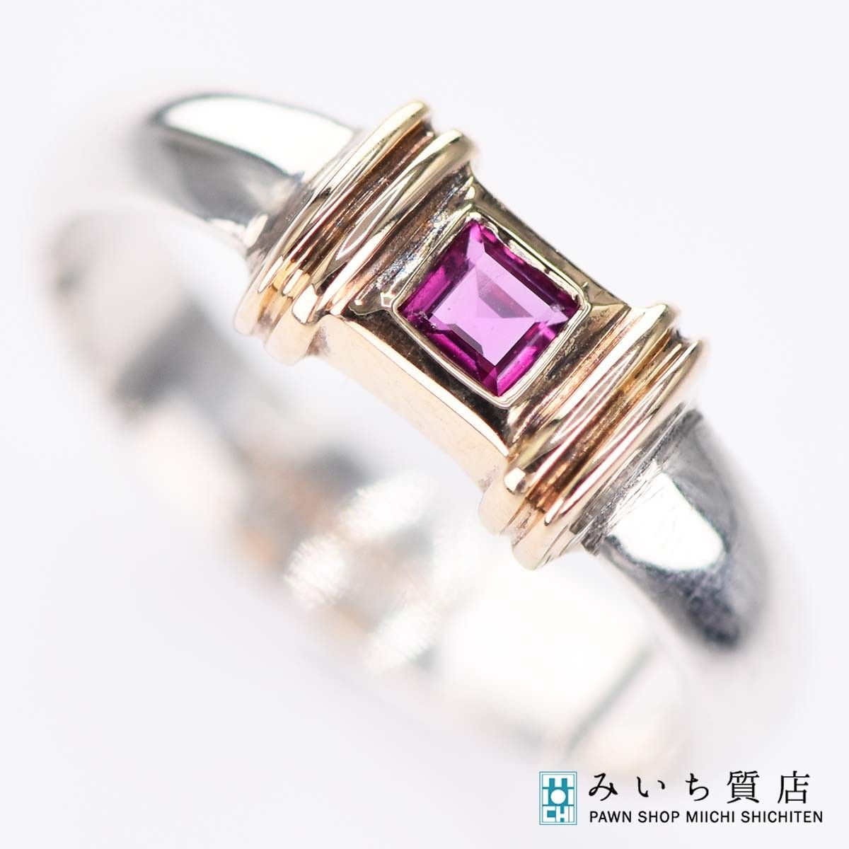 アパレル通販サイトランキング TIFFANY&Co. 約3.4g ルビー 14K SV925 リング ティファニー アクセサリー