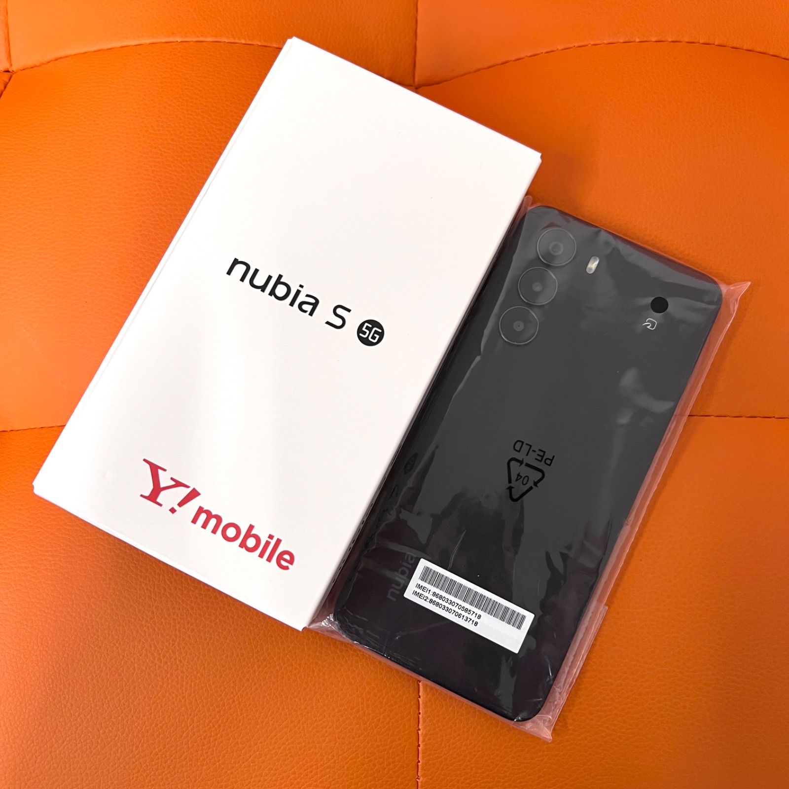 新品未使用】Y!mobile nubia S 5G ブラック ホワイト - メルカリ