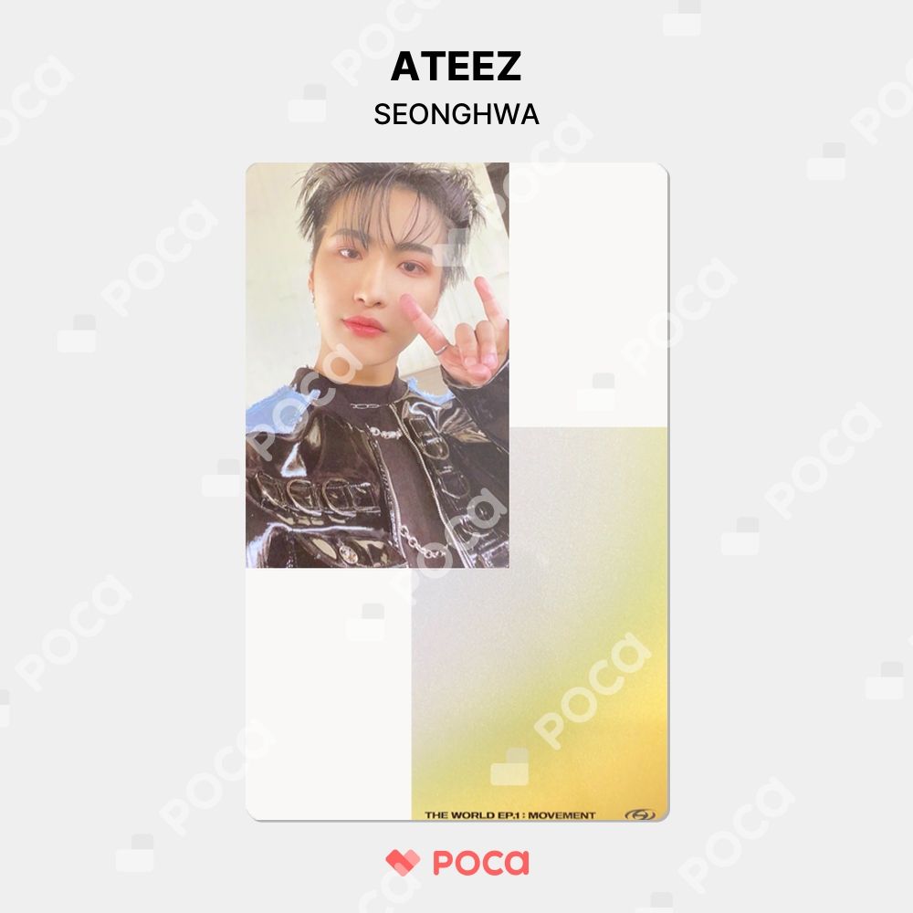 ATEEZ ソンファ トレカ THE WORLD EP.1 : MOVEMENT DIARY VER