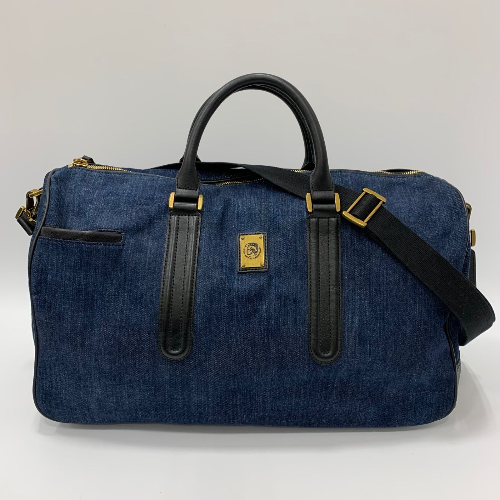 DIESEL ディーゼル ボストンバッグ 2way デニム ハンドバッグ 