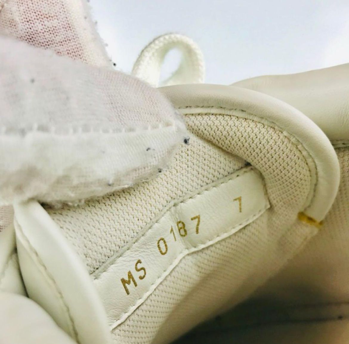 ルイヴィトン★リヴォリライン・レザー切替 モノグラム柄 スニーカー(7) LOUIS VUITTON☆ルイヴィトン・リヴォリライン メンズ レザー