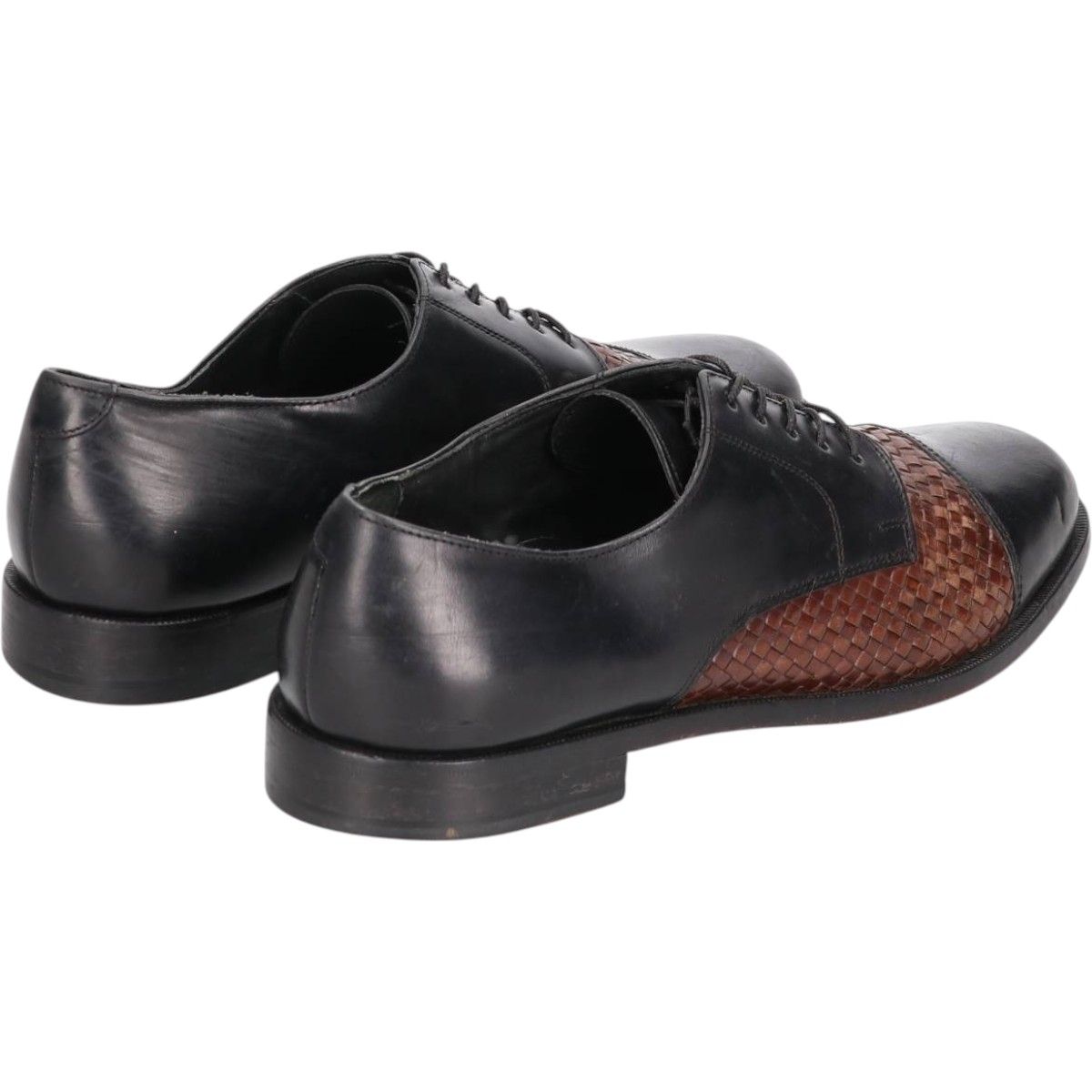 古着 コールハーン 編み込み ストレートチップシューズ 9 1 2 D メンズ27.5 cm相当 saa 013884