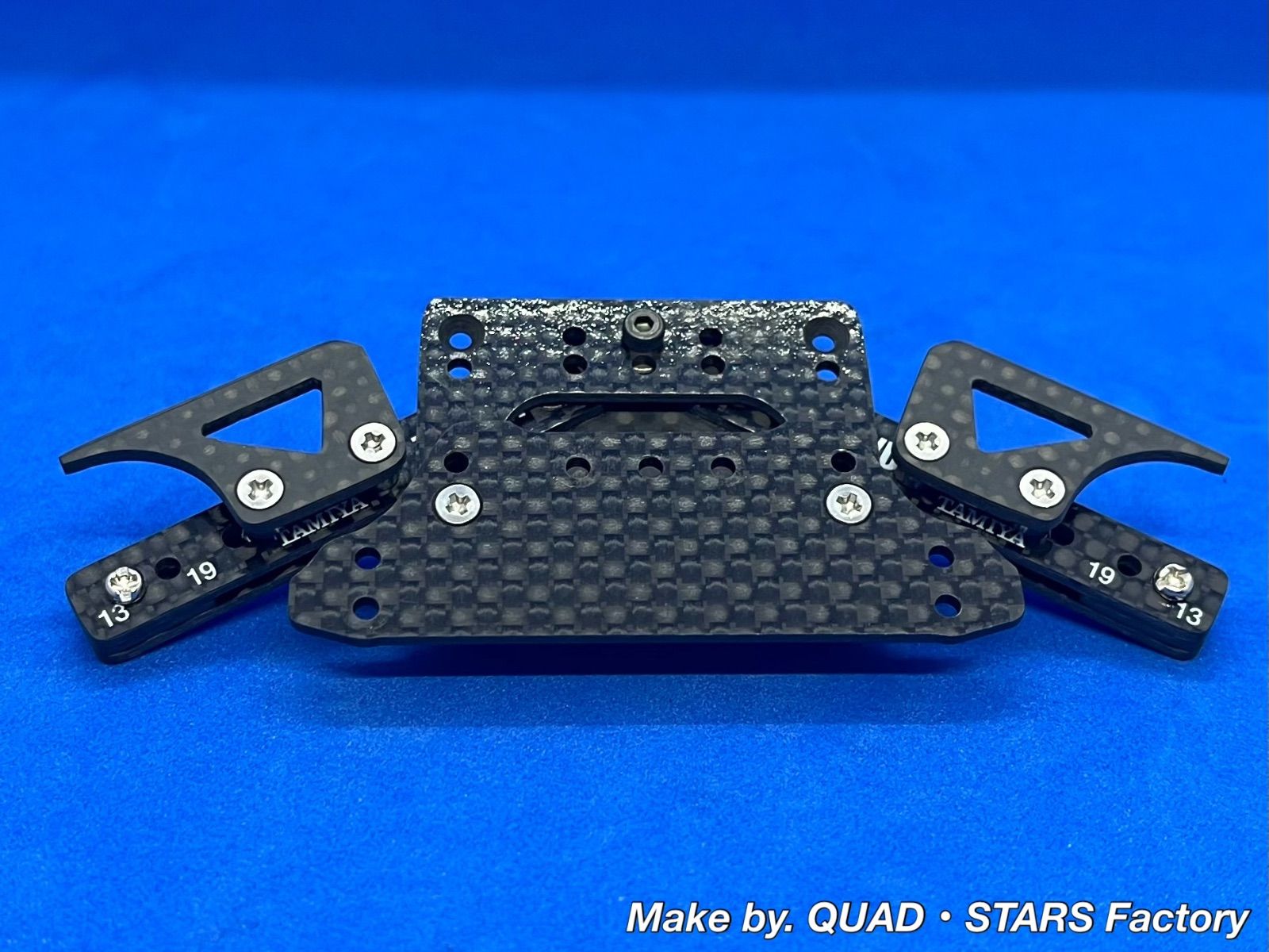 ミニ四駆・MSシャーシ用】2軸ATピボットバンパー＋1軸リヤアンカー＋