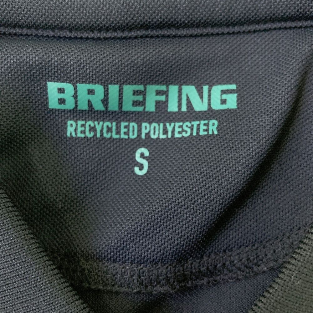 買取強化！ サイズ S BRIEFING GOLF ブリーフィング モデル 半袖ポロシャツ ブラック系 240101523668 ゴルフウェア メンズ ストスト 人気ブランドの新作も！