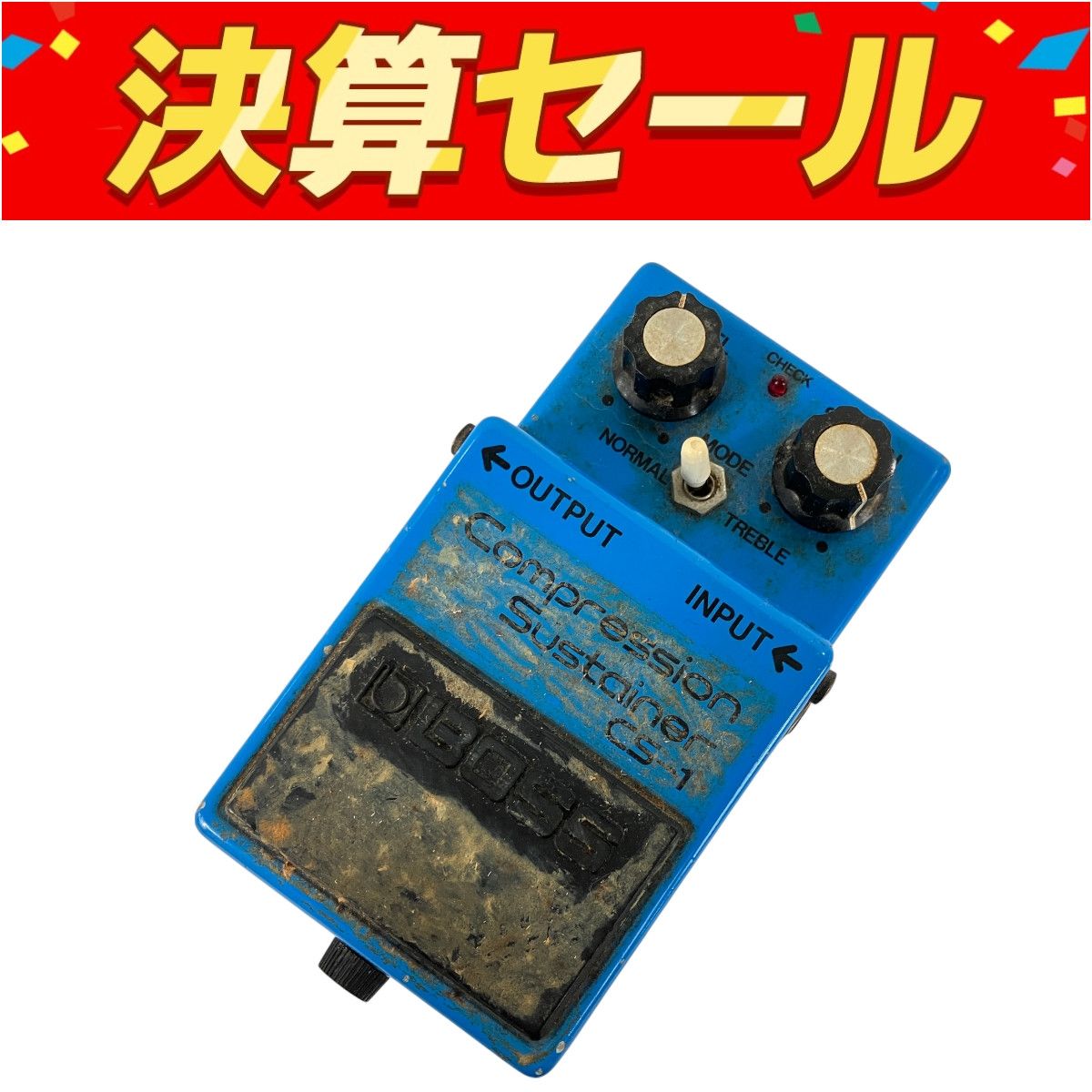 BOSS Compression Sustainer CS-1 エフェクター コンプレッションサスティナー ボス 音響機器 Y10139122