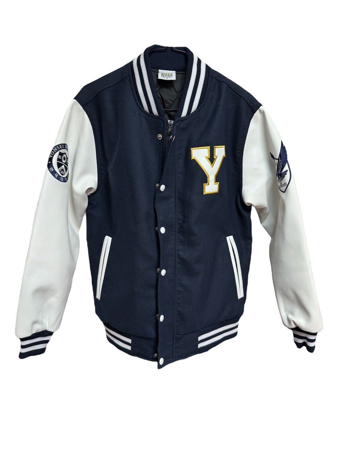 acoo【新品】韓国延世大学　スタジャン　Lサイズ（着画あり） acoo様専用【新品】韓国延世大学 スタジャン Lサイズ（着画あり