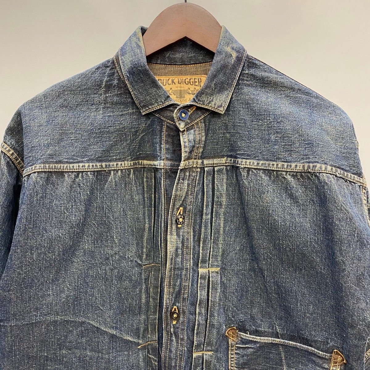 本当に信頼出来る店 ウエアハウス WAREHOUSE DUCK DIGGER デニム ジャケット Gジャン Jacket Outer