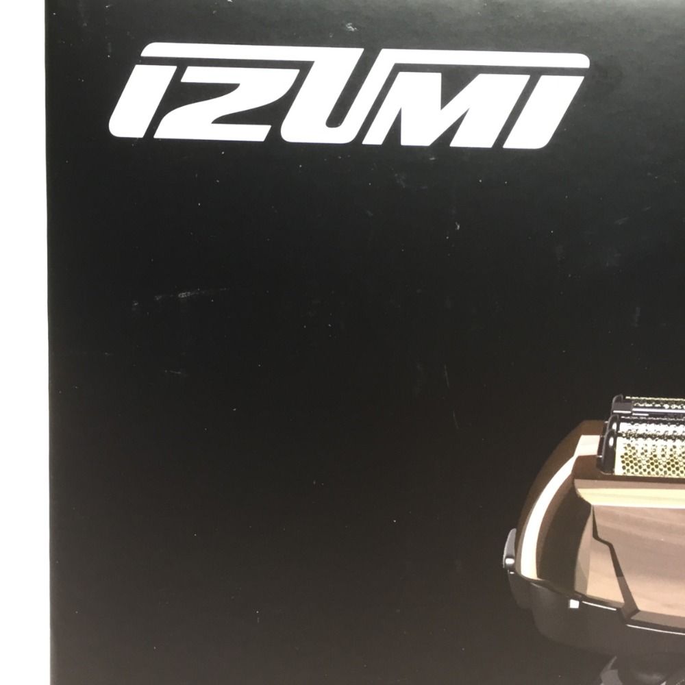 ◎◎IZUMI イズミ 4枚刃 洗浄器付きモデル 往復式シェーバー IZF-V972