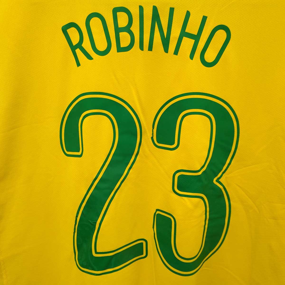 ナイキ サッカー ブラジル代表 2006 ユニフォーム #23 ROBINHO