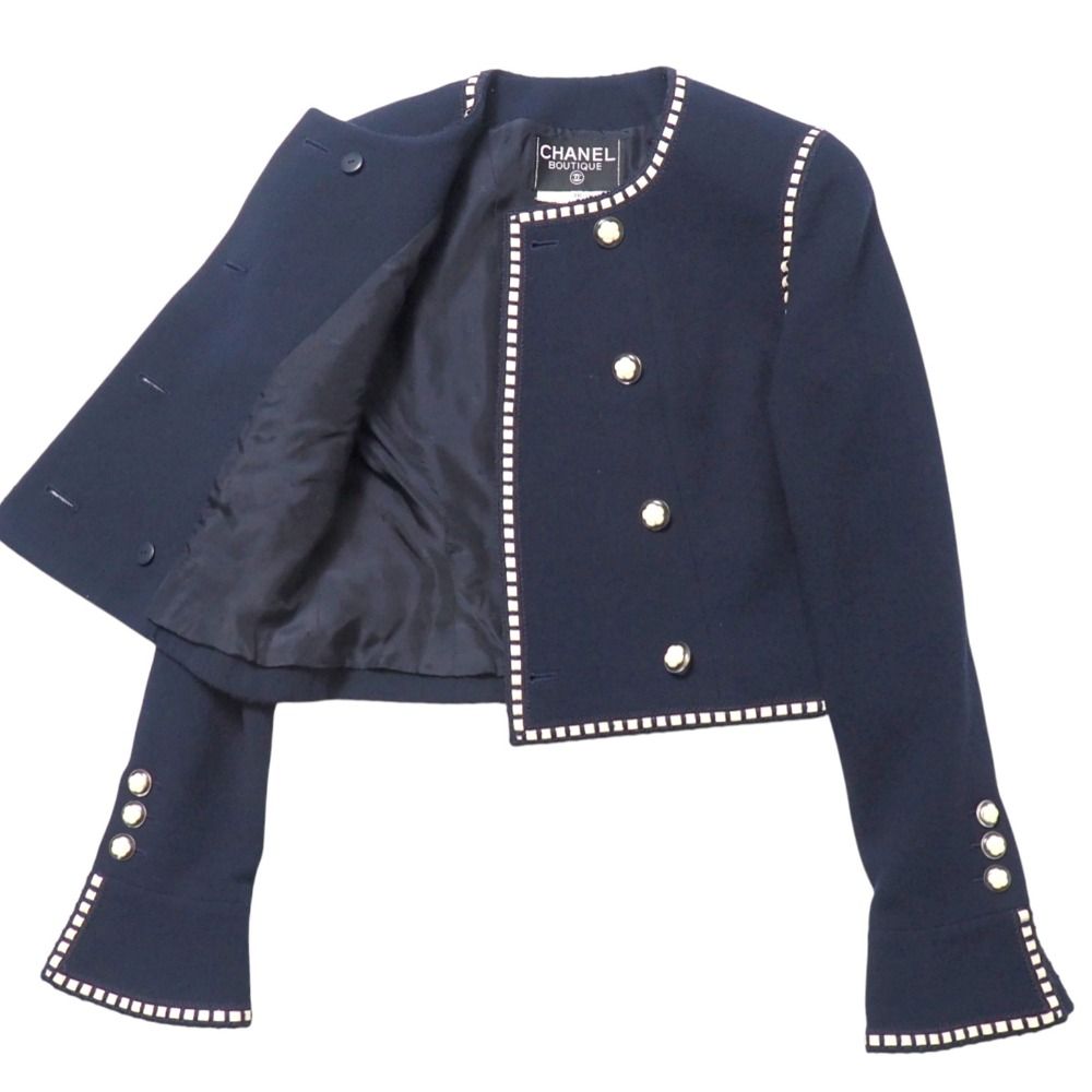 CHANEL  シャネル　スーツ　フォーマル　ヴィンテージ　38 komehyo_270-003-947-6095