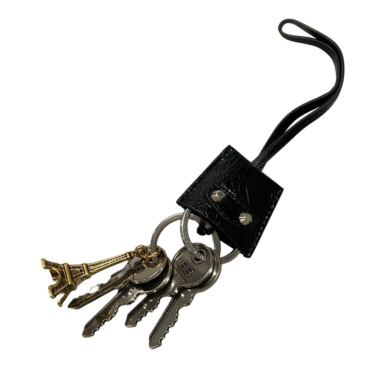 バレンシアガ　LE CITY CHARM エッフェル塔 キーリング BALENCIAGA（バレンシアガ） LE CITY CHARM エッフェル塔 キーリング