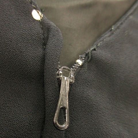 【Salvatore Ferragamo】 ノースリーブワンピース　ブラック44 Salvatore Ferragamo - □美品□Salvatore Ferragamo