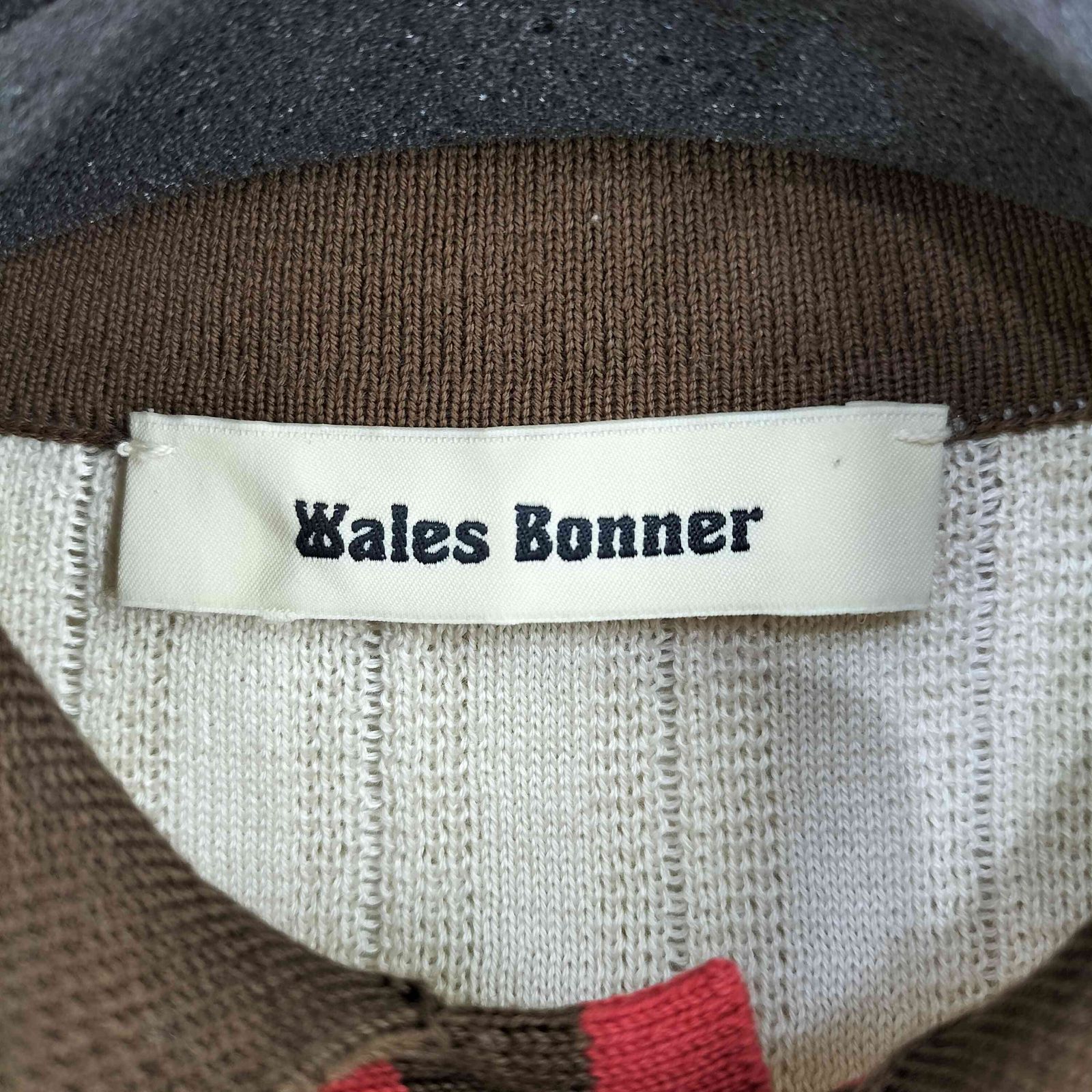 ウェールズボナー WALES BONNER 22SS VOLTA JAZZ Sun Polo ニット