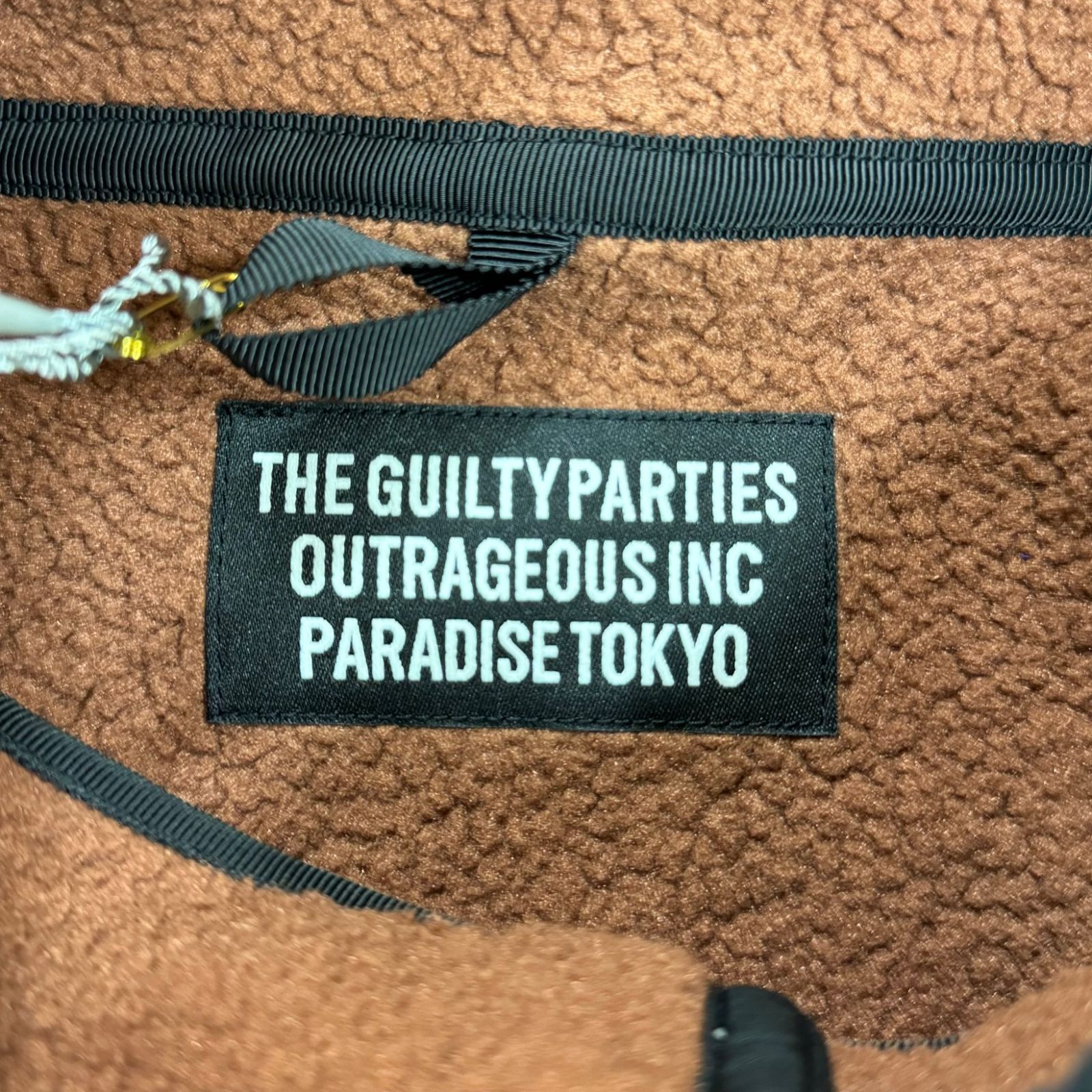 定価50600円 新品 WACKO MARIA 20AW LEOPARD PULLOVER BOA FLEECE  