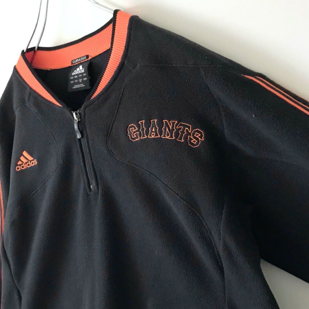 読売巨人軍/ジャイアンツ☆アディダス/adidas製☆ハーフジップ