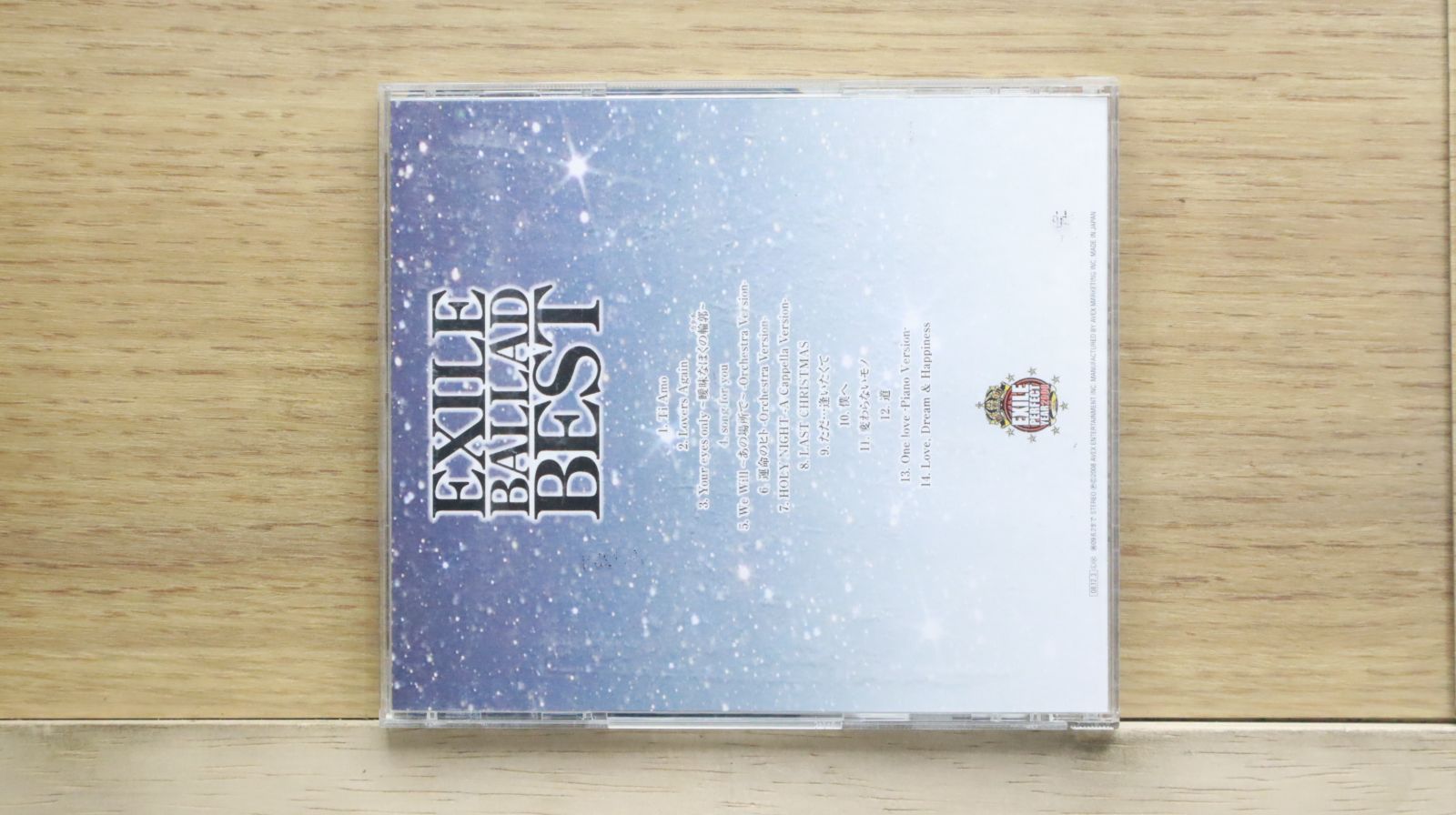 国内盤CD☆エグザイル/EXILE□ EXILE BALLAD BEST 【RZCD46090