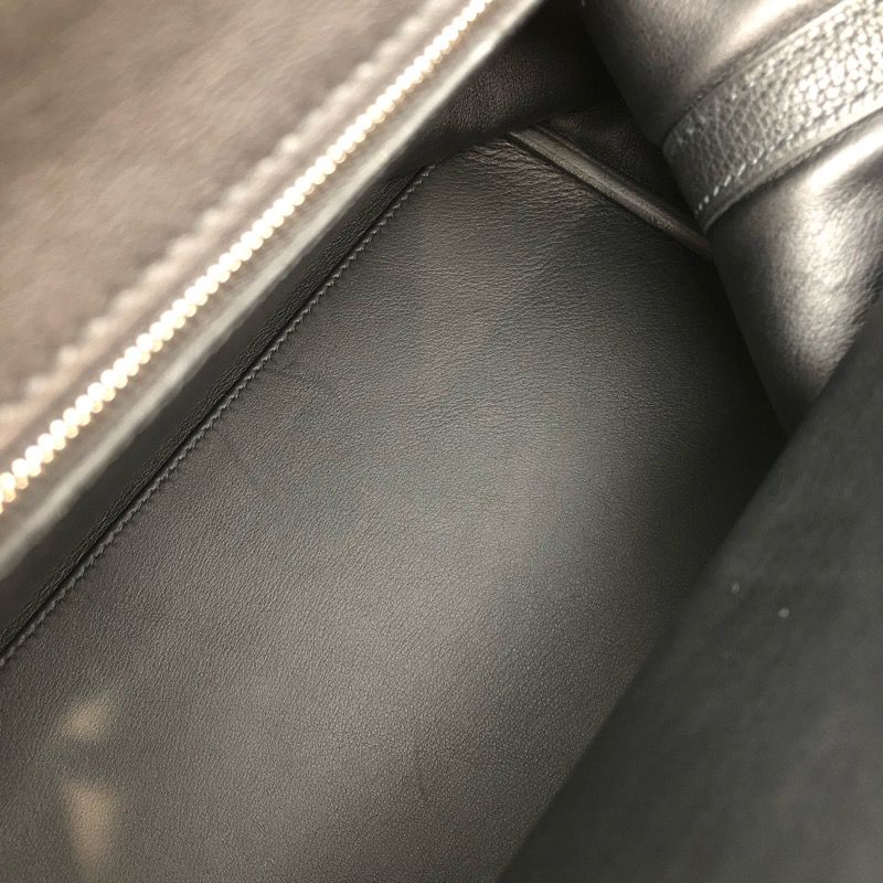 エルメス HERMES ヴァンキャトル35 D刻印 ブラック/シルバー金具 トゴ