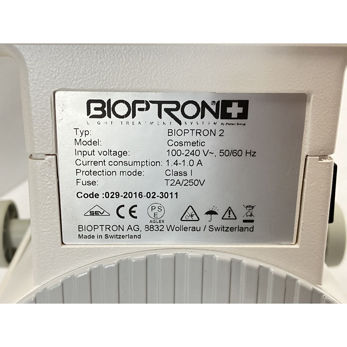AGLEX BIOPTRON 2 バイオプトロン2 スタンド付き 業務用 スキンケア 