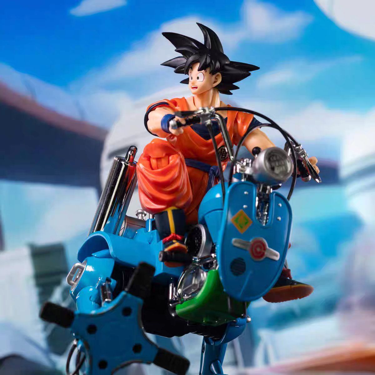 ドラゴンボール二足の親子機関車 SHFサイズ フィギュア 合金製品