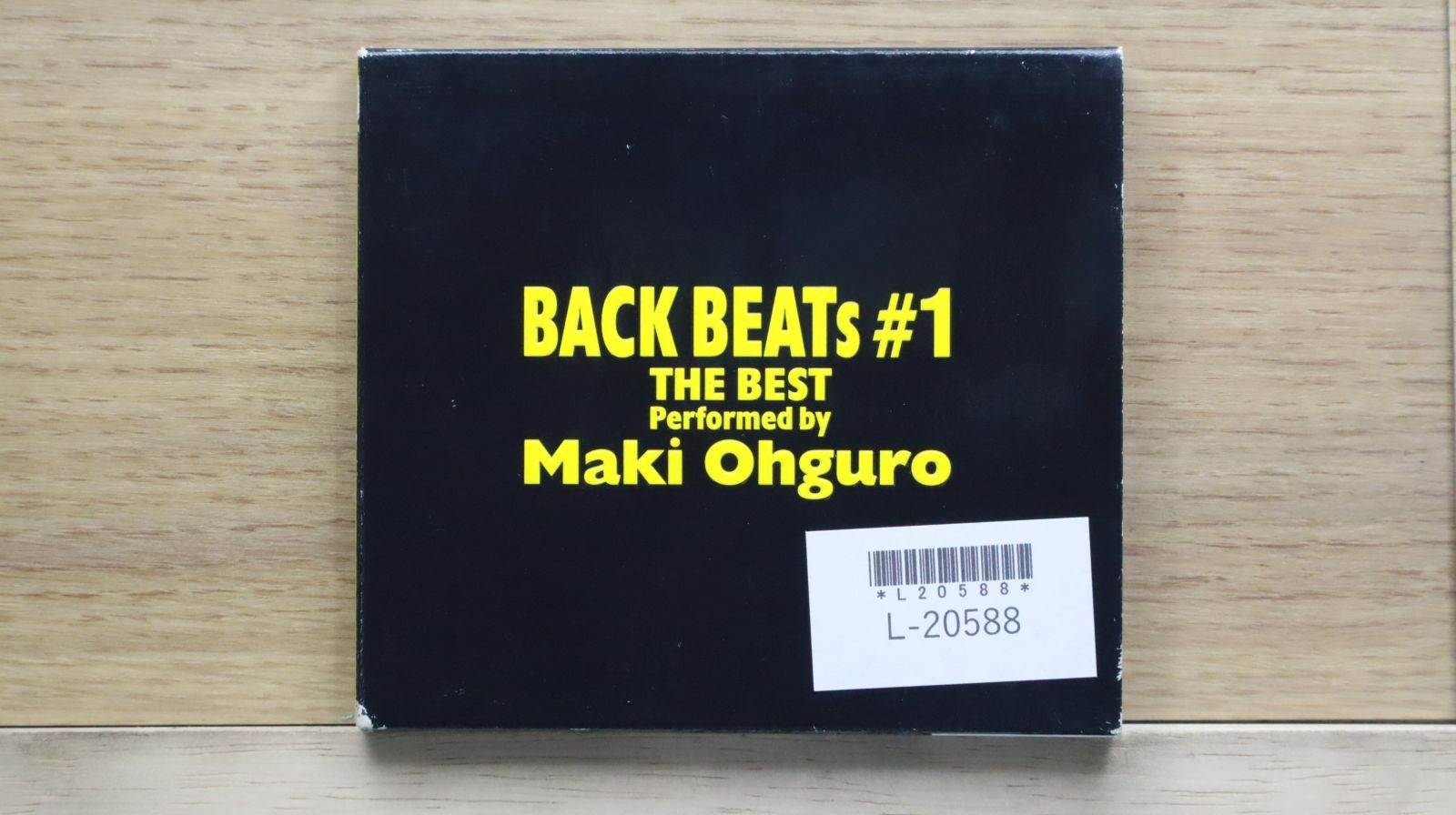 国内盤CD☆大黒摩季/ Maki Oguro□ BACK BEATs #1 【JBCJ1004