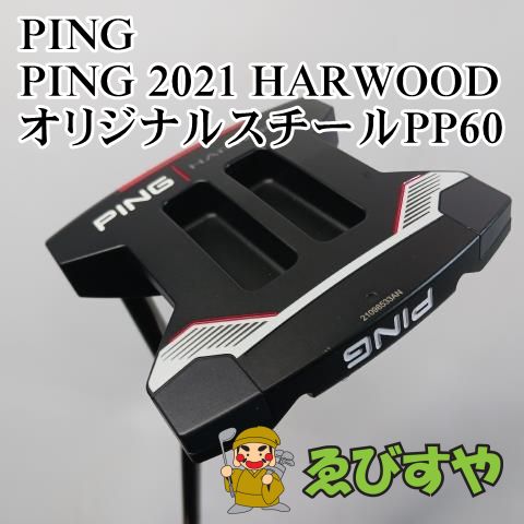 入間□【中古】 レフティーパター ピン PING 2021 HARWOOD オリジナル 