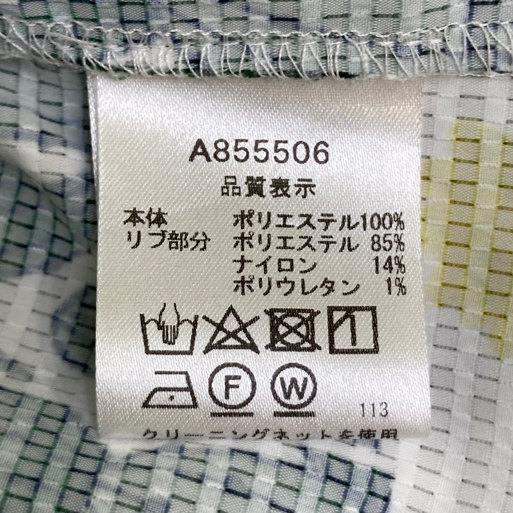 サイズ：38 ARCHIVIO アルチビオ  フリル ノースリーブシャツ 総柄 ホワイト系 [240101436701] ゴルフウェア レディース ストスト アルチビオ レディース ゴルフウェア 半袖シャツ 春 夏 スタッズ
