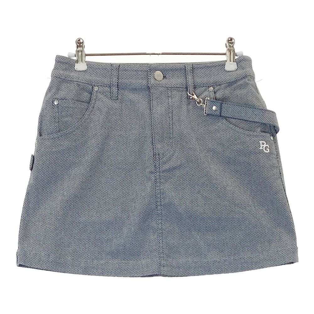 サイズ 0 PEARLY GATES パーリーゲイツ ストレッチ スカート ダイヤ柄 グレー系 240101535621 ゴルフウェア レディース ストスト