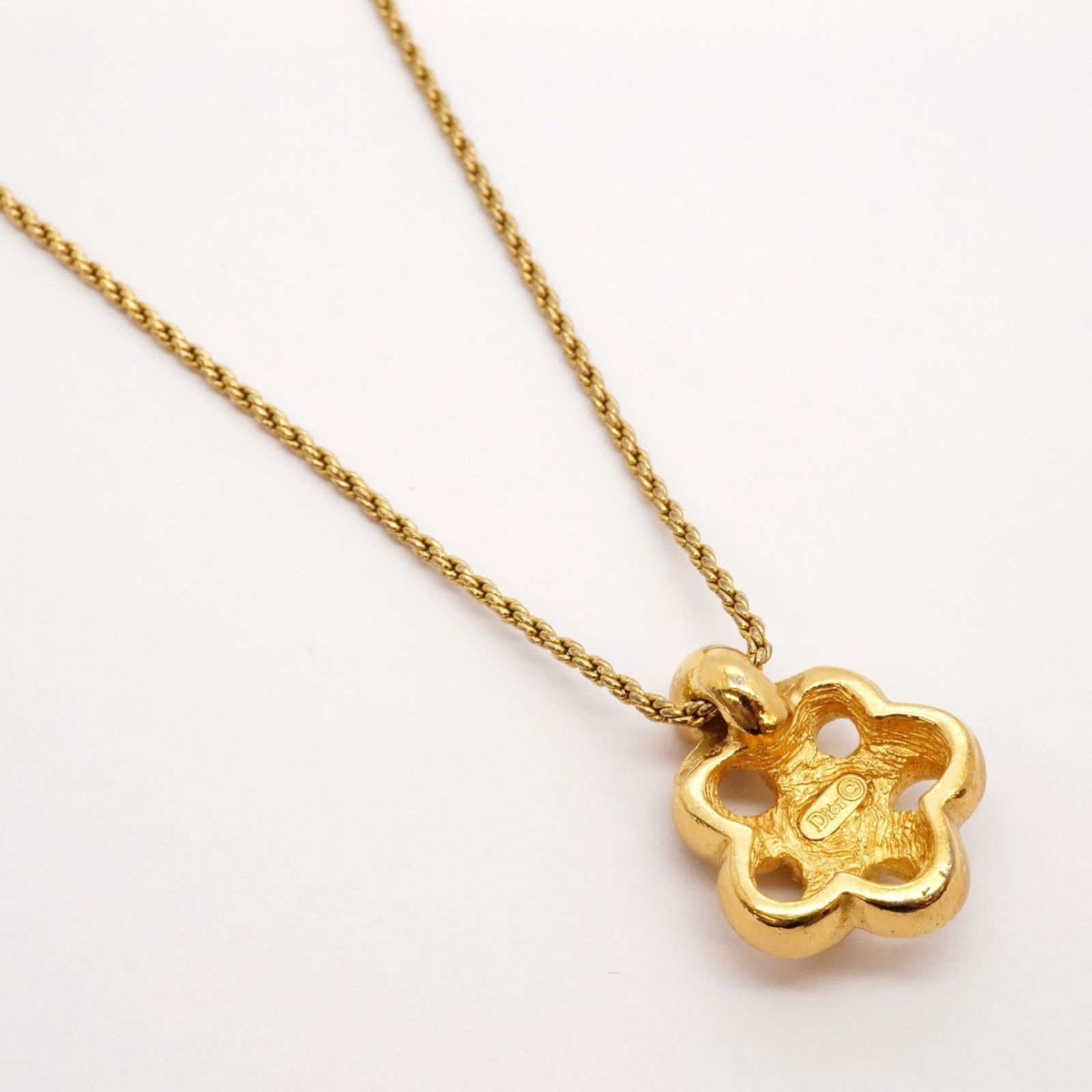 Dior ディオール GP ラインストーン チャーム ゴールド レディース 箱付 Dior ディオール GP ラインストーン チャーム ゴールド