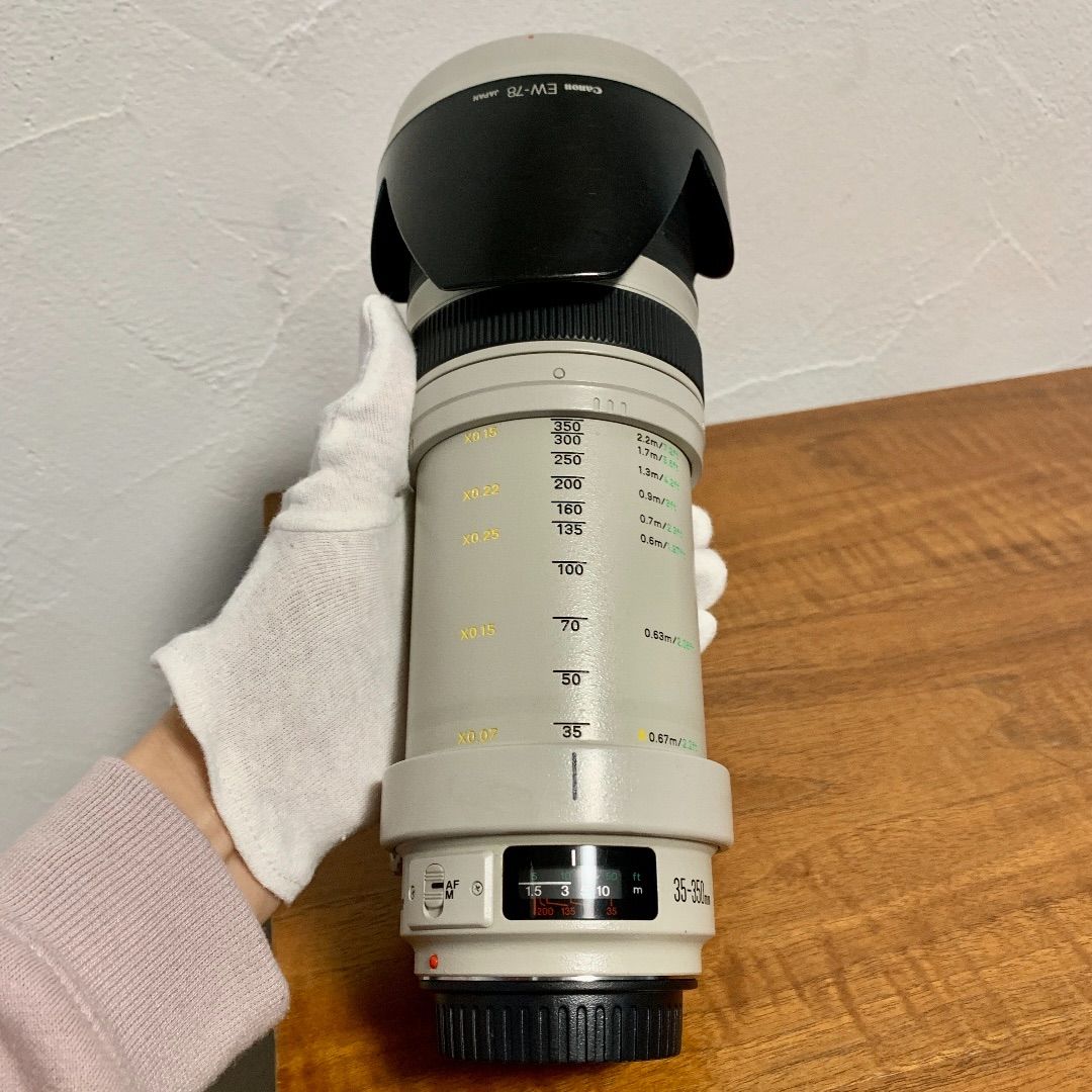 高級白レンズ】 Canon EF35-350mm F3.5-5.6 L USM Canon - 【高級白