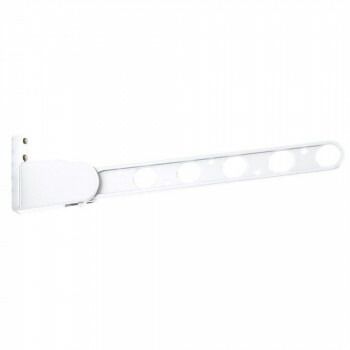 DRY WAVE ドライ ウェーブ 窓壁用物干金物 W ホワイト KAL75 W