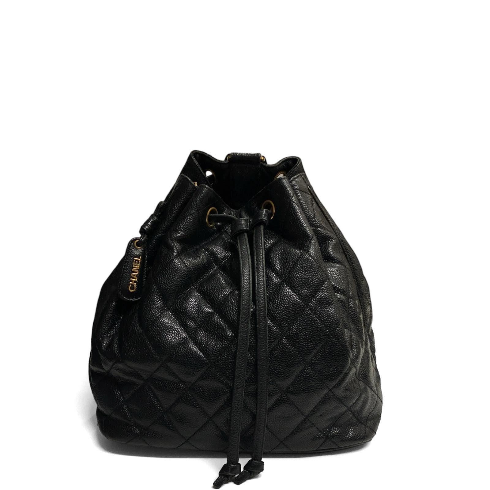 中古品】3番台 95年製 CHANEL シャネル マトラッセ キャビア