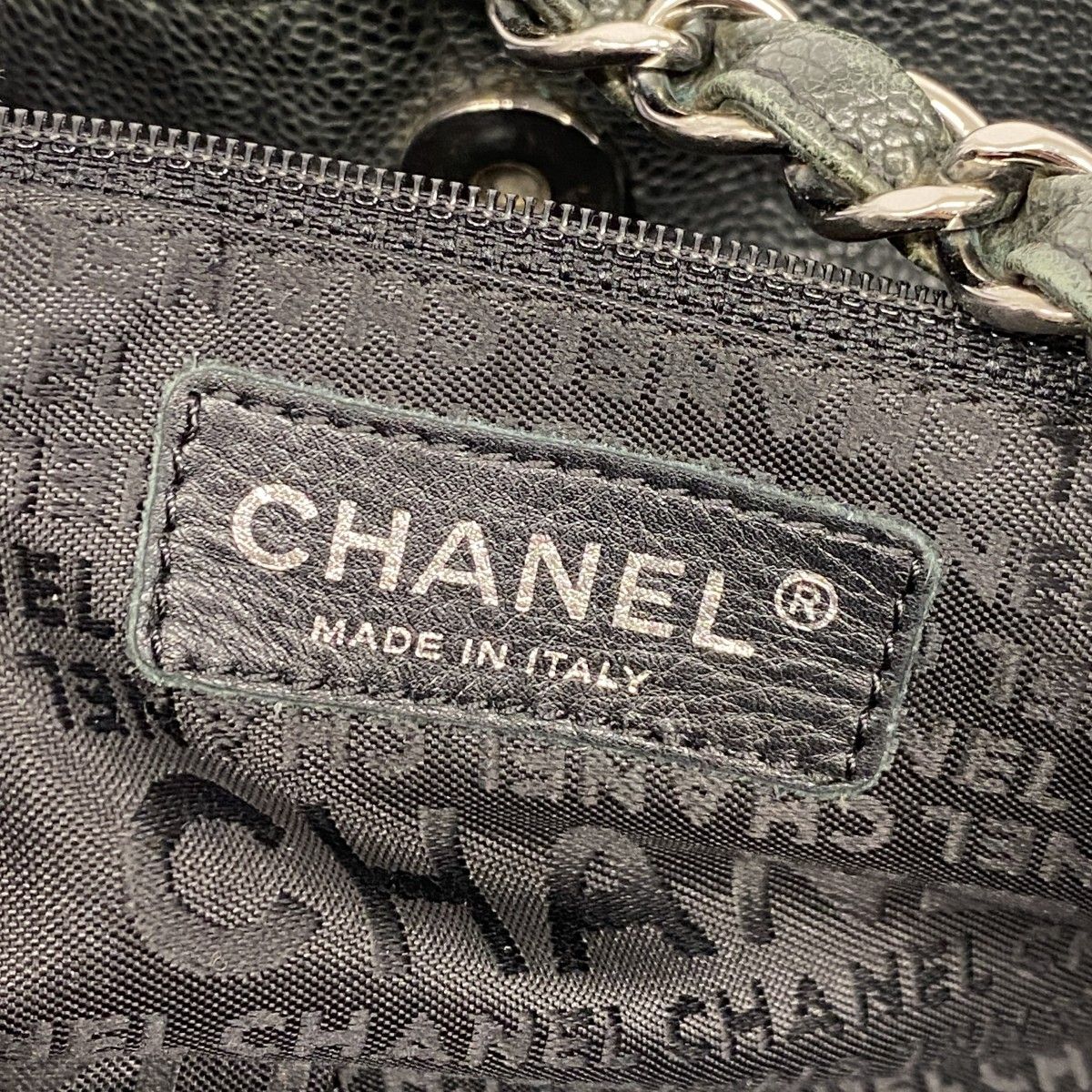 ブラック シルバー金具