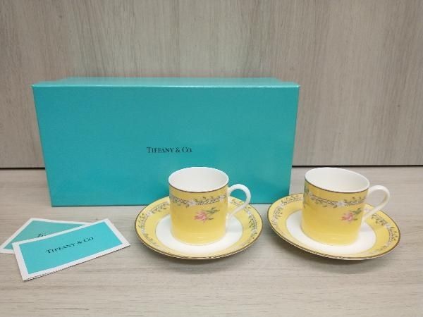 箱付き☆ TIFFANY & CO. ティファニー カップ&ソーサー 【Pink