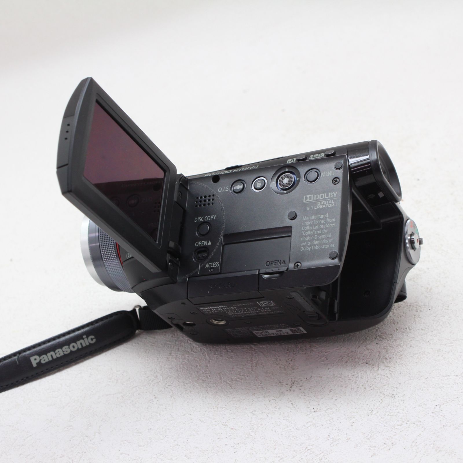 新品未使用PanasonicHDC-HS100 DVDバーナー、カメラバック付 Amazon.co.jp: パナソニック デジタルハイビジョンビデオカメラ