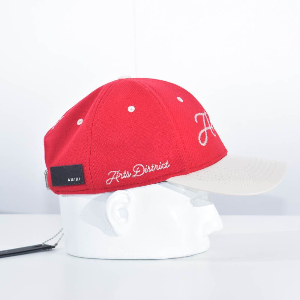 amiriアミリキャップ AMIRI アミリ FW25 LEATHER MA TRUCKER HAT / BLK - NUBIAN ヌビアン