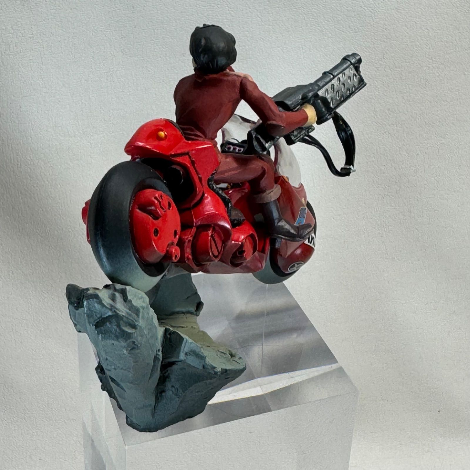 海洋堂 - ＡＫＩＲＡ3rd. 海洋堂 ミニキュー AKIRA アキラ パート4「決戦」金田とバイク